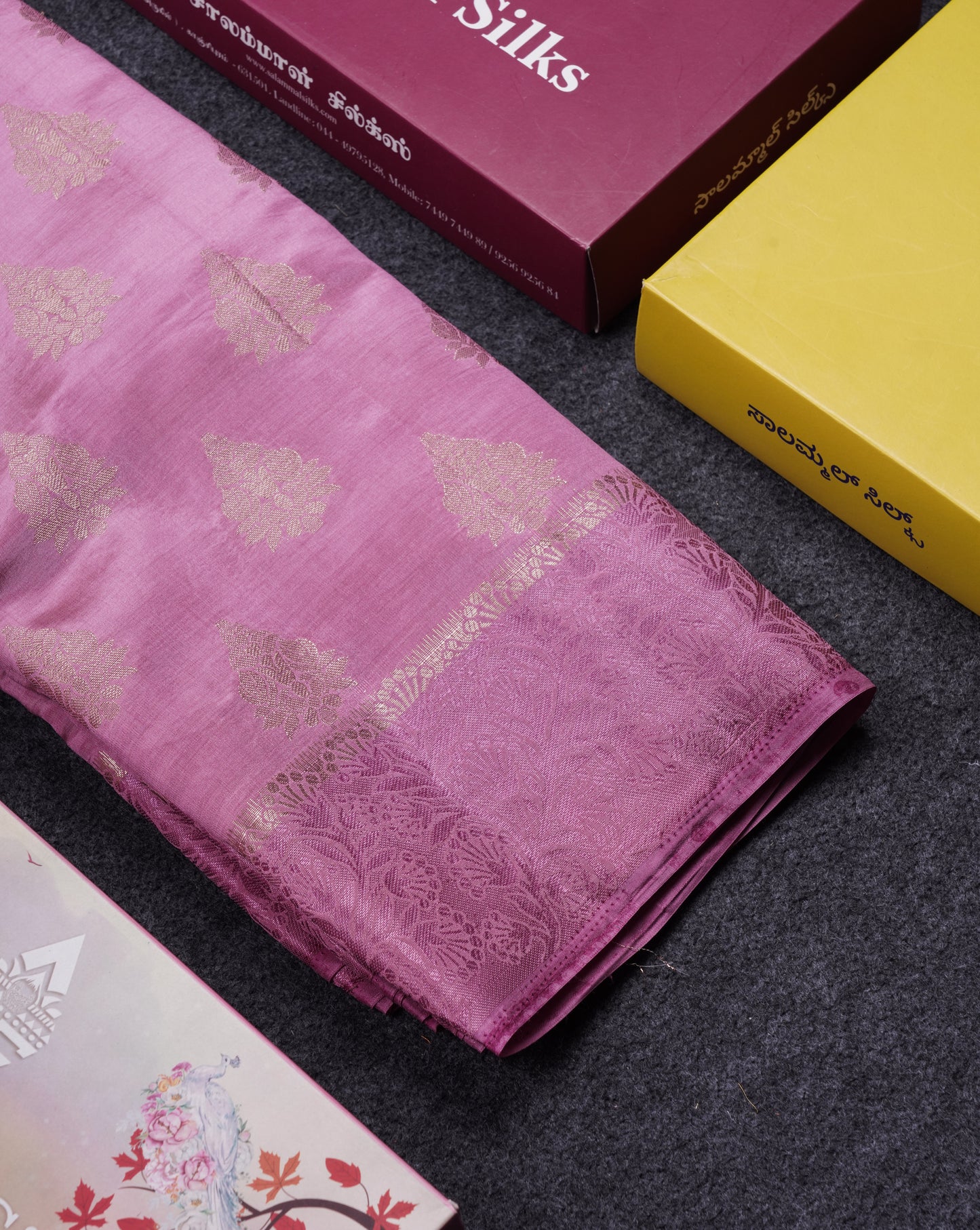 Beautiful Blue Semi Raw Silk Saree With Fancy Border