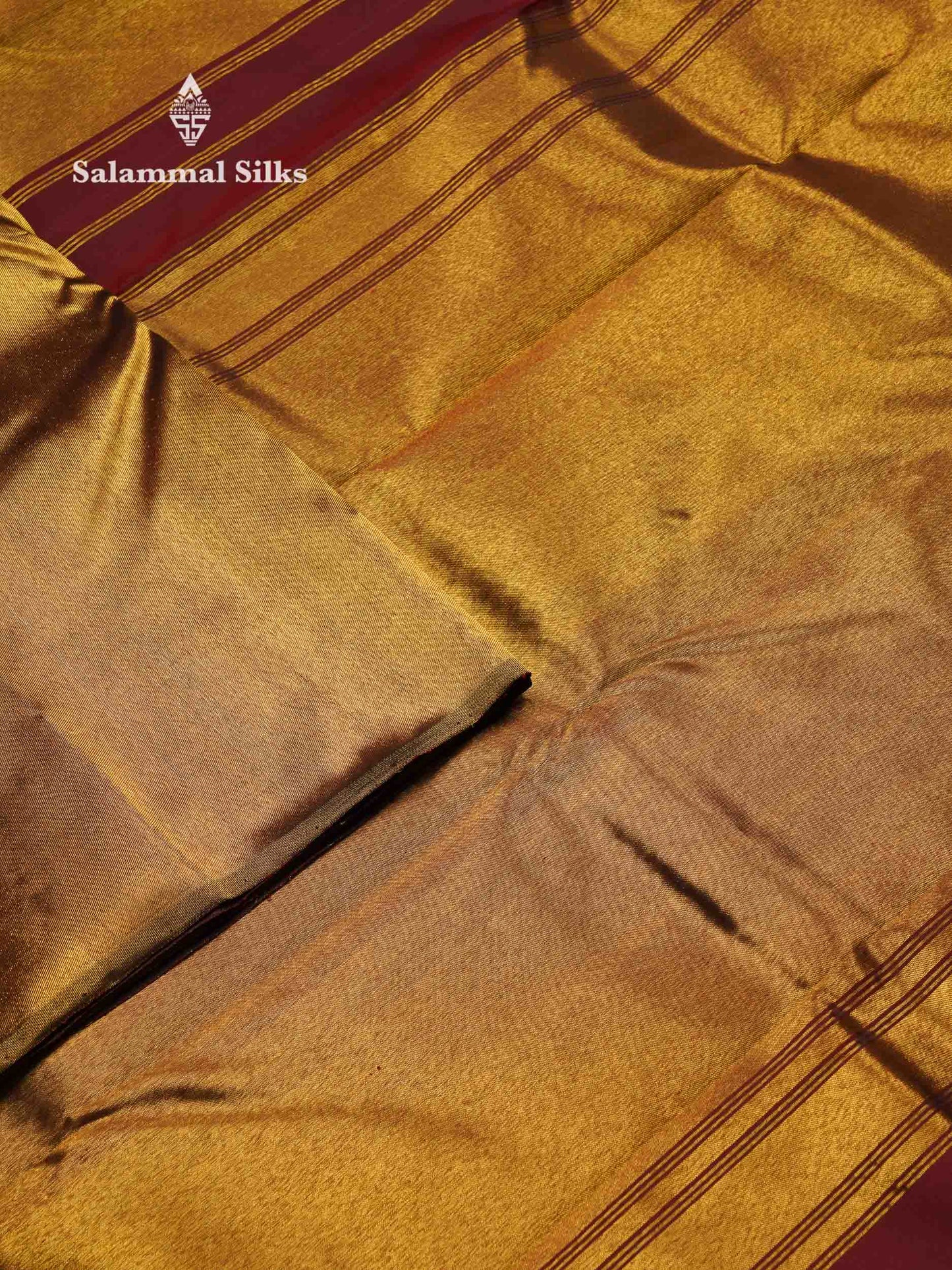 Beautiful Dark Maroon 8Kol Pure Kanjivaram Silk Saree With Traditional Raising Temple Border