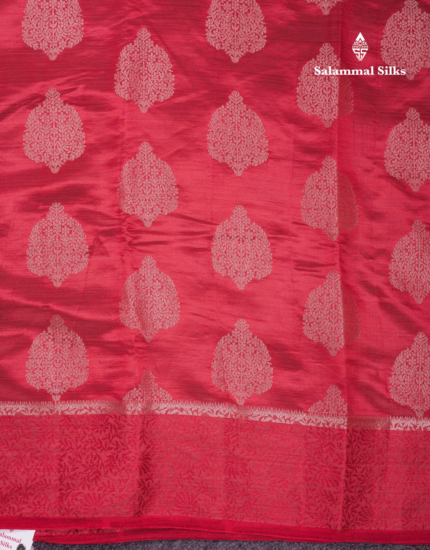 Beautiful Lavender Semi Raw Silk Saree With Fancy Border