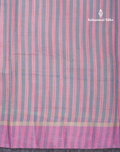 Beautiful Golden Yellow Kota Cotton Plain Tissue Fancy Saree With Sky Blue Border