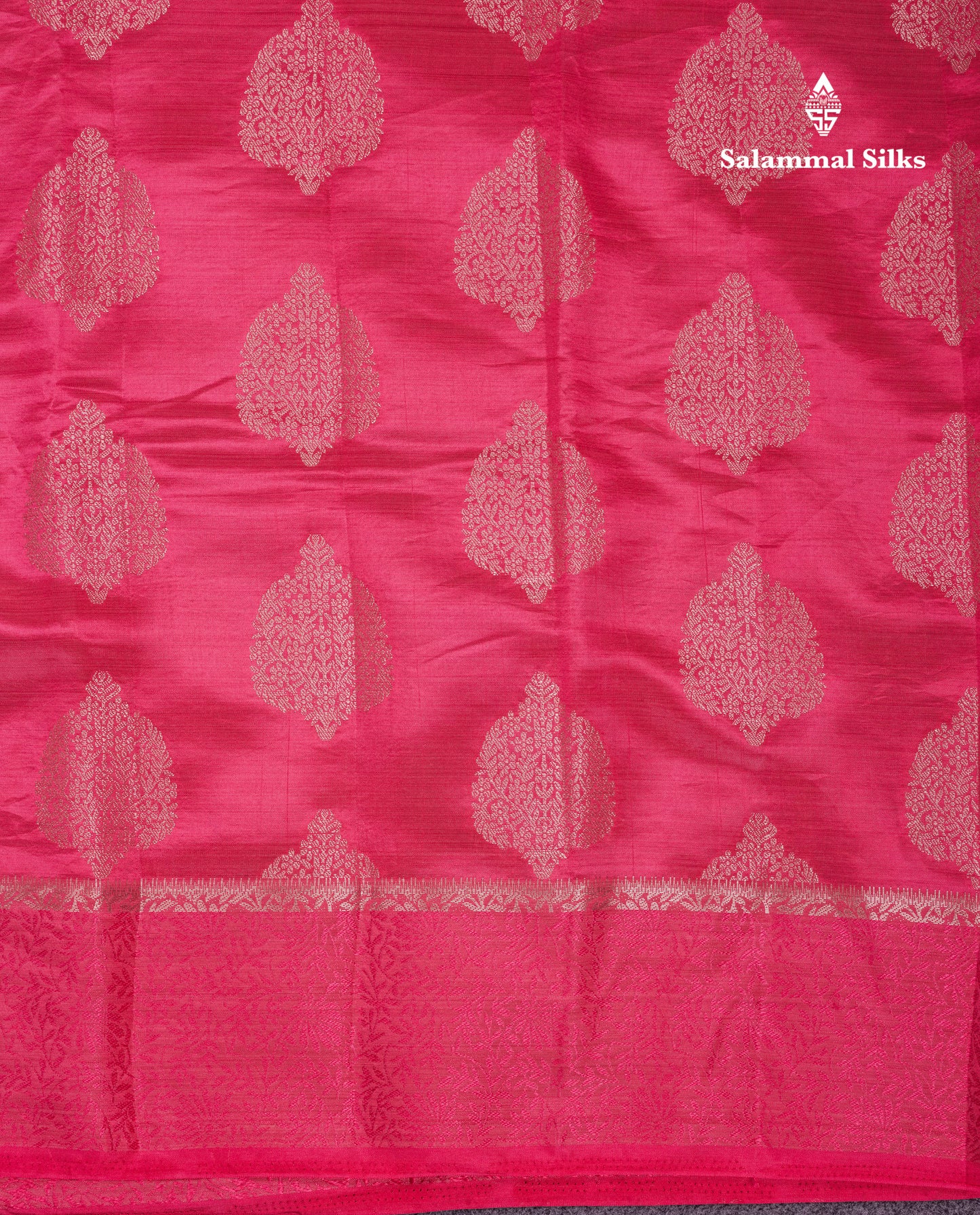 Beautiful Lavender Semi Raw Silk Saree With Fancy Border
