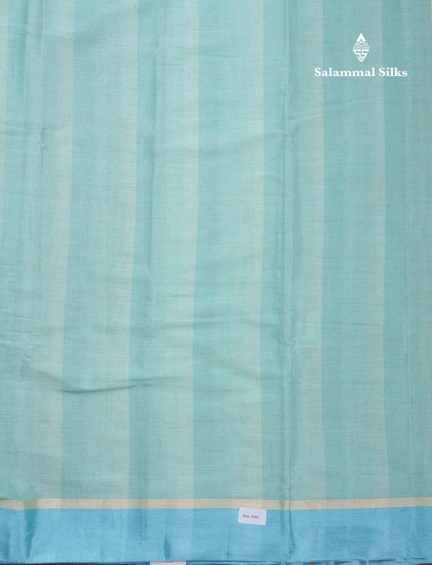 Beautiful Golden Yellow Kota Cotton Plain Tissue Fancy Saree With Sky Blue Border