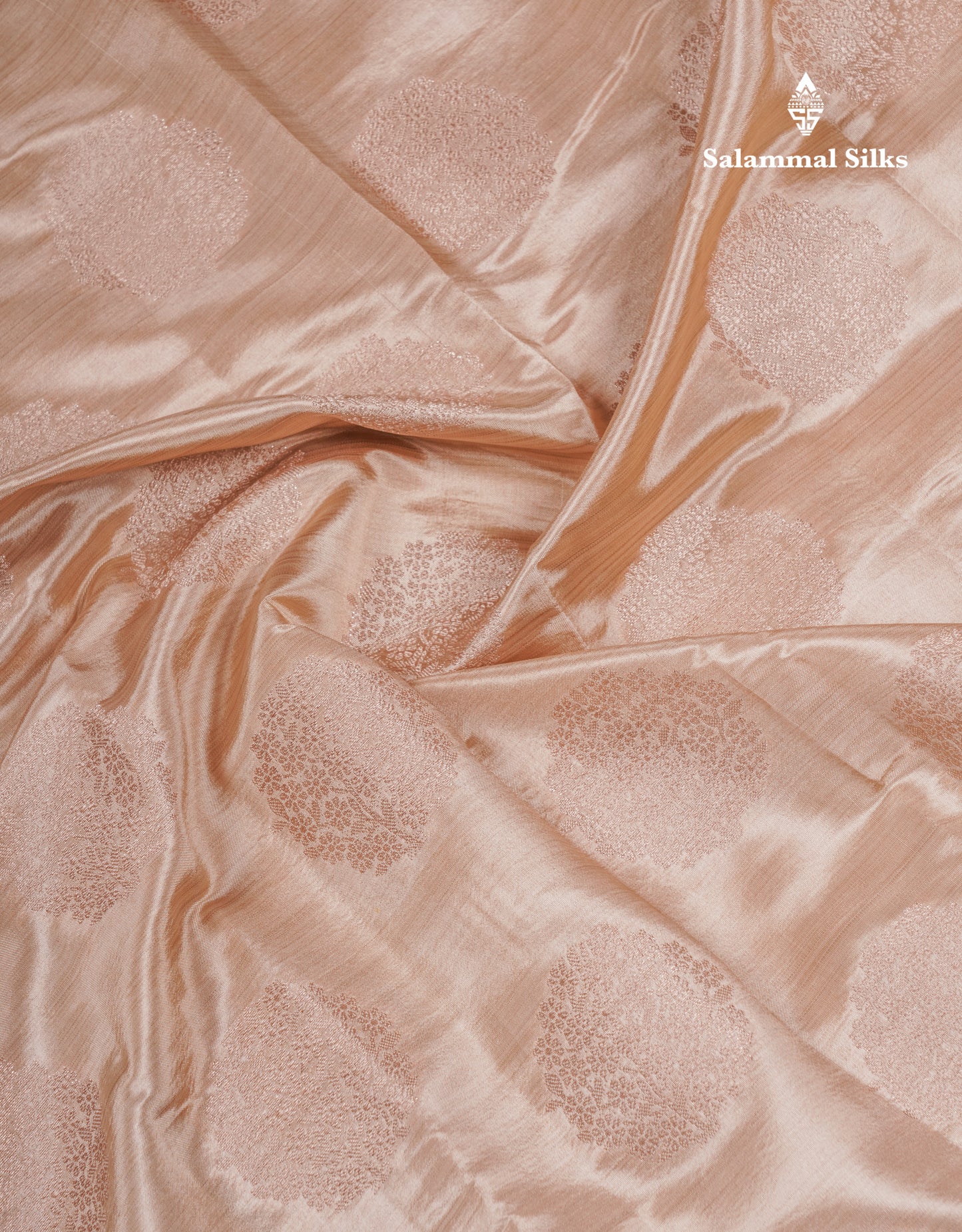 Beautiful Beige Semi Raw Silk Saree With Fancy Border