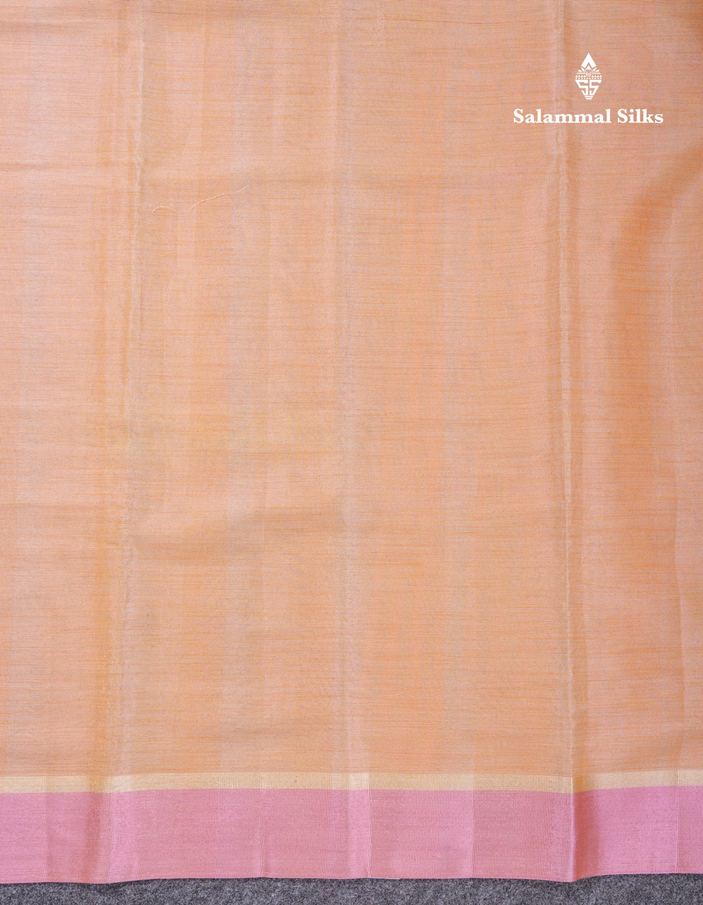 Beautiful Golden Yellow Kota Cotton Plain Tissue Fancy Saree With Sky Blue Border