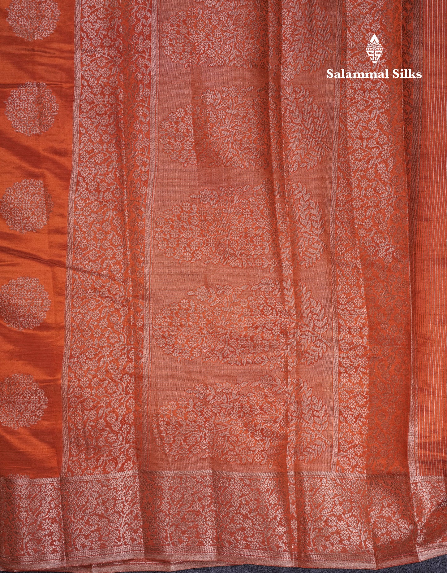 Beautiful Beige Semi Raw Silk Saree With Fancy Border