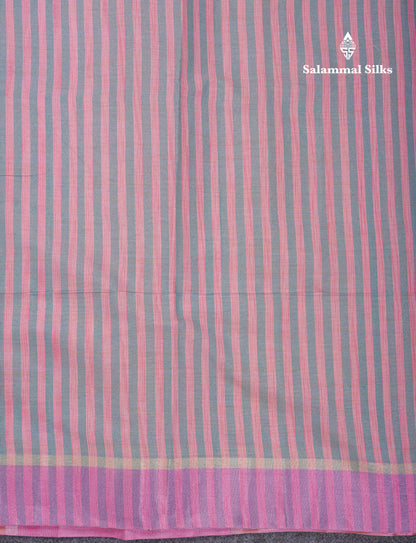 Beautiful Golden Yellow Kota Cotton Plain Tissue Fancy Saree With Sky Blue Border