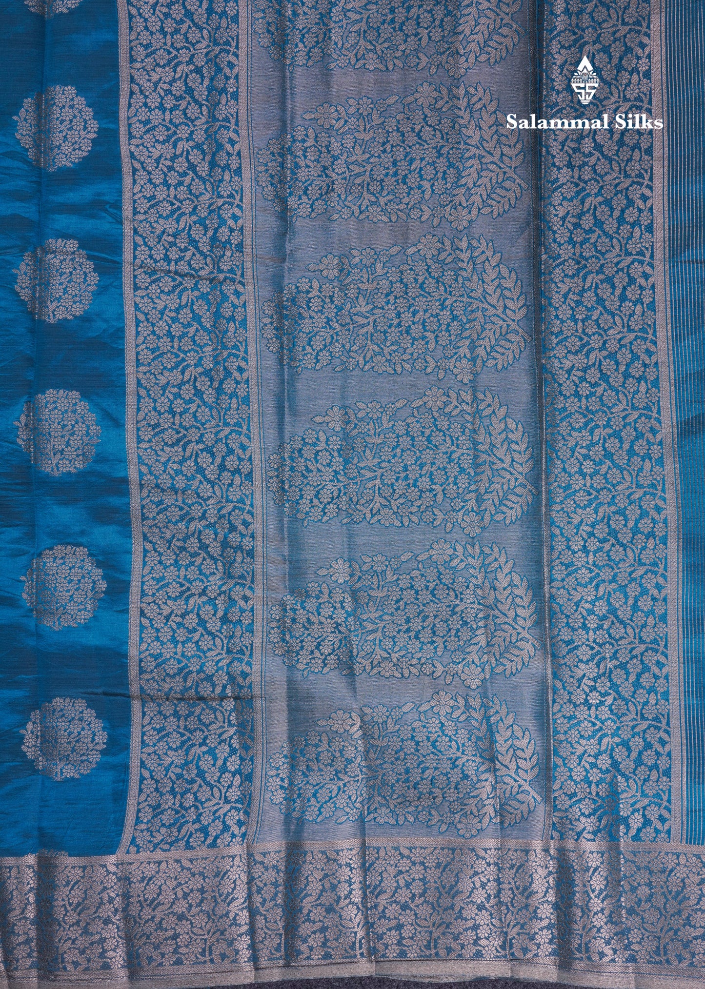 Beautiful Beige Semi Raw Silk Saree With Fancy Border