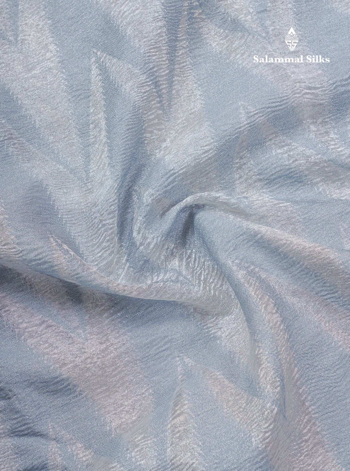 Sandal Premium Crush Fancy Saree with Traditional Border