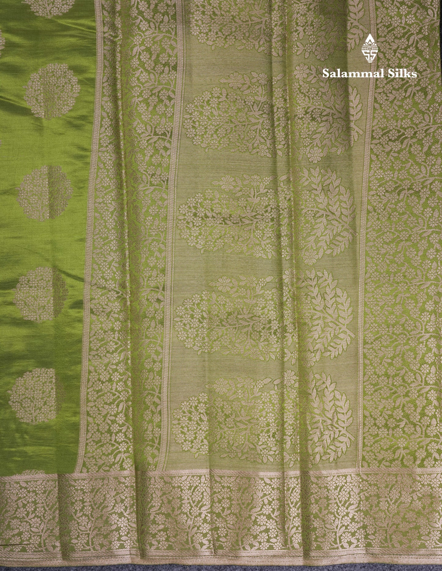 Beautiful Beige Semi Raw Silk Saree With Fancy Border
