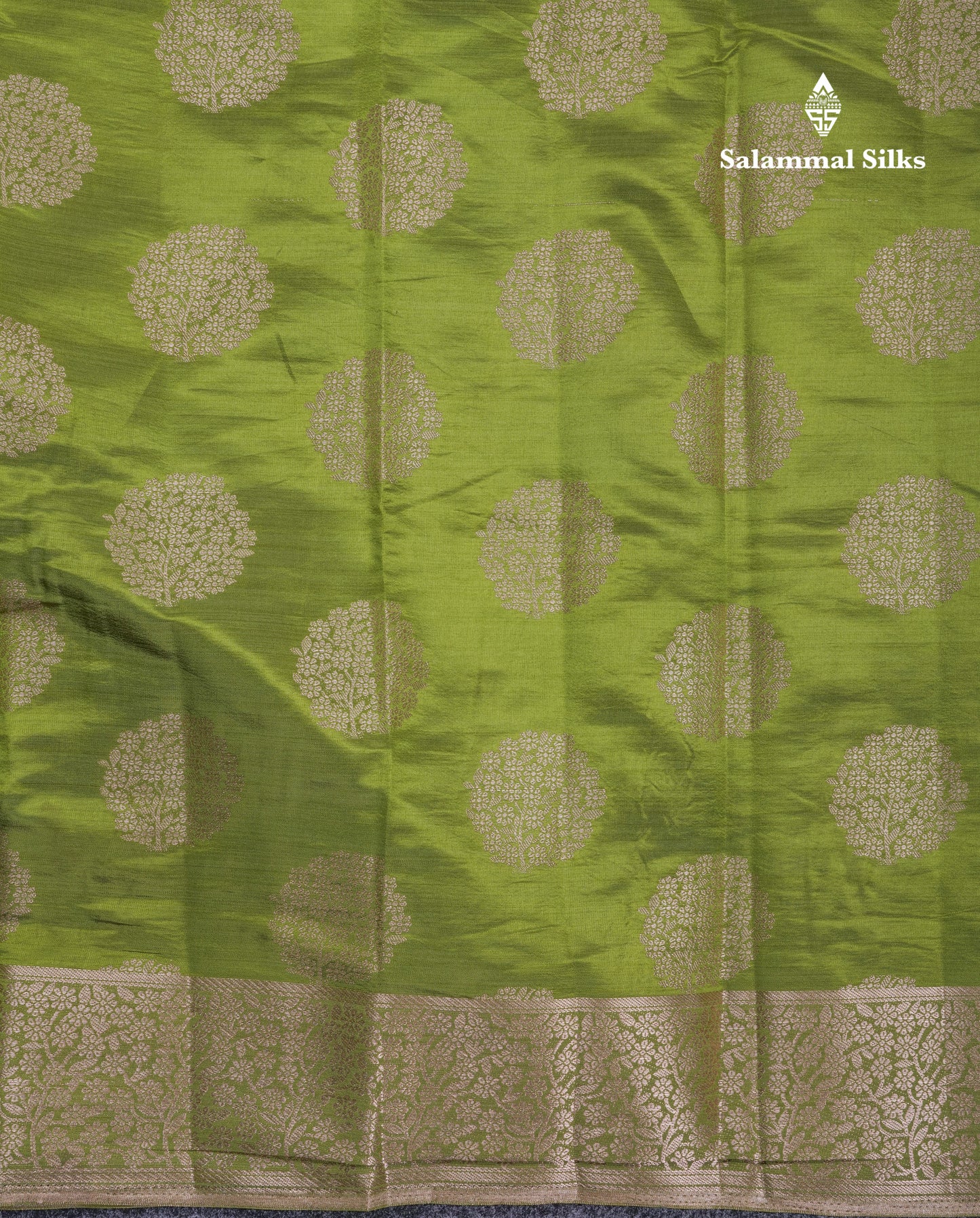 Beautiful Beige Semi Raw Silk Saree With Fancy Border