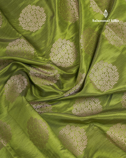 Beautiful Beige Semi Raw Silk Saree With Fancy Border