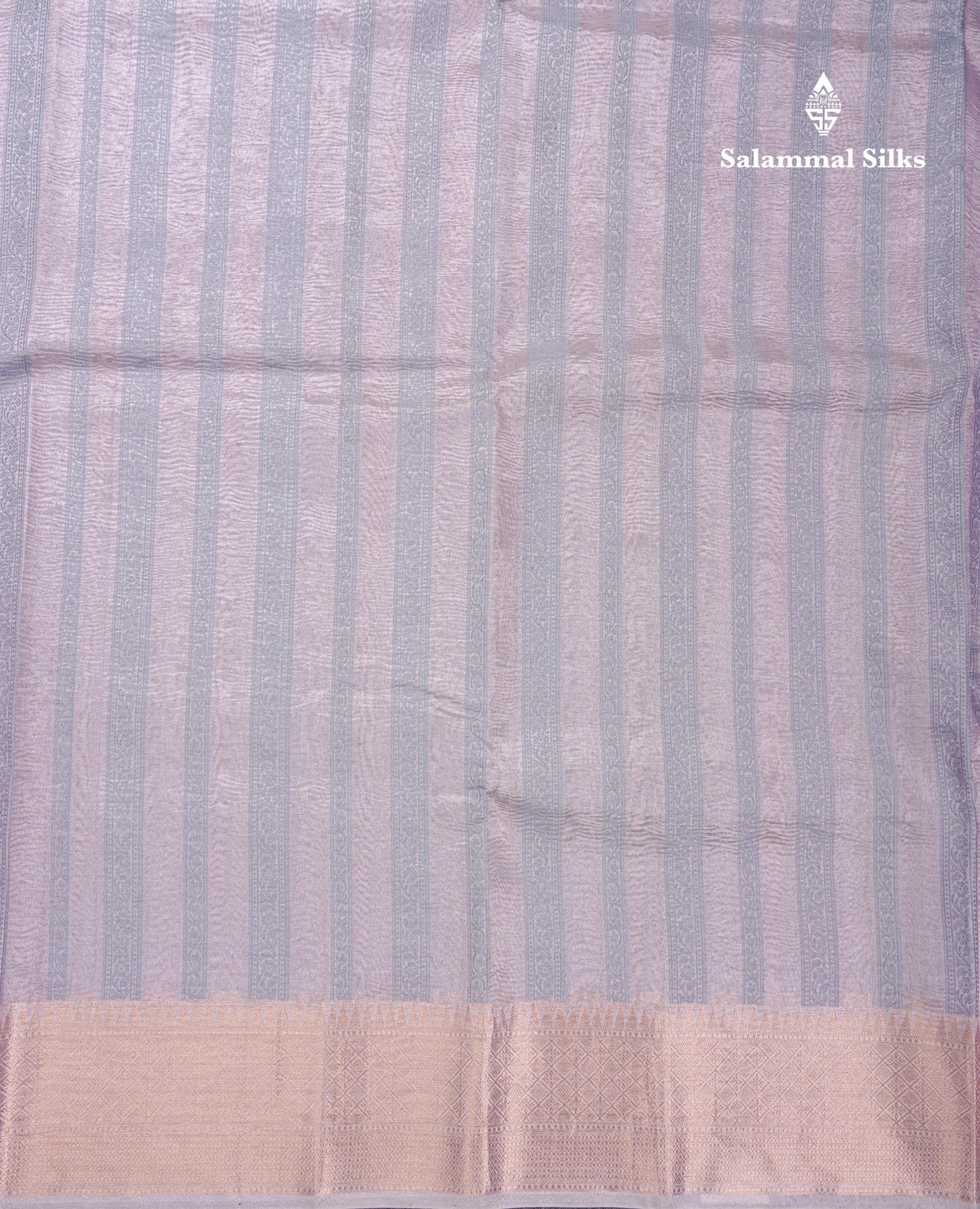 Light Pink Premium Crush Fancy Saree with Traditional Border