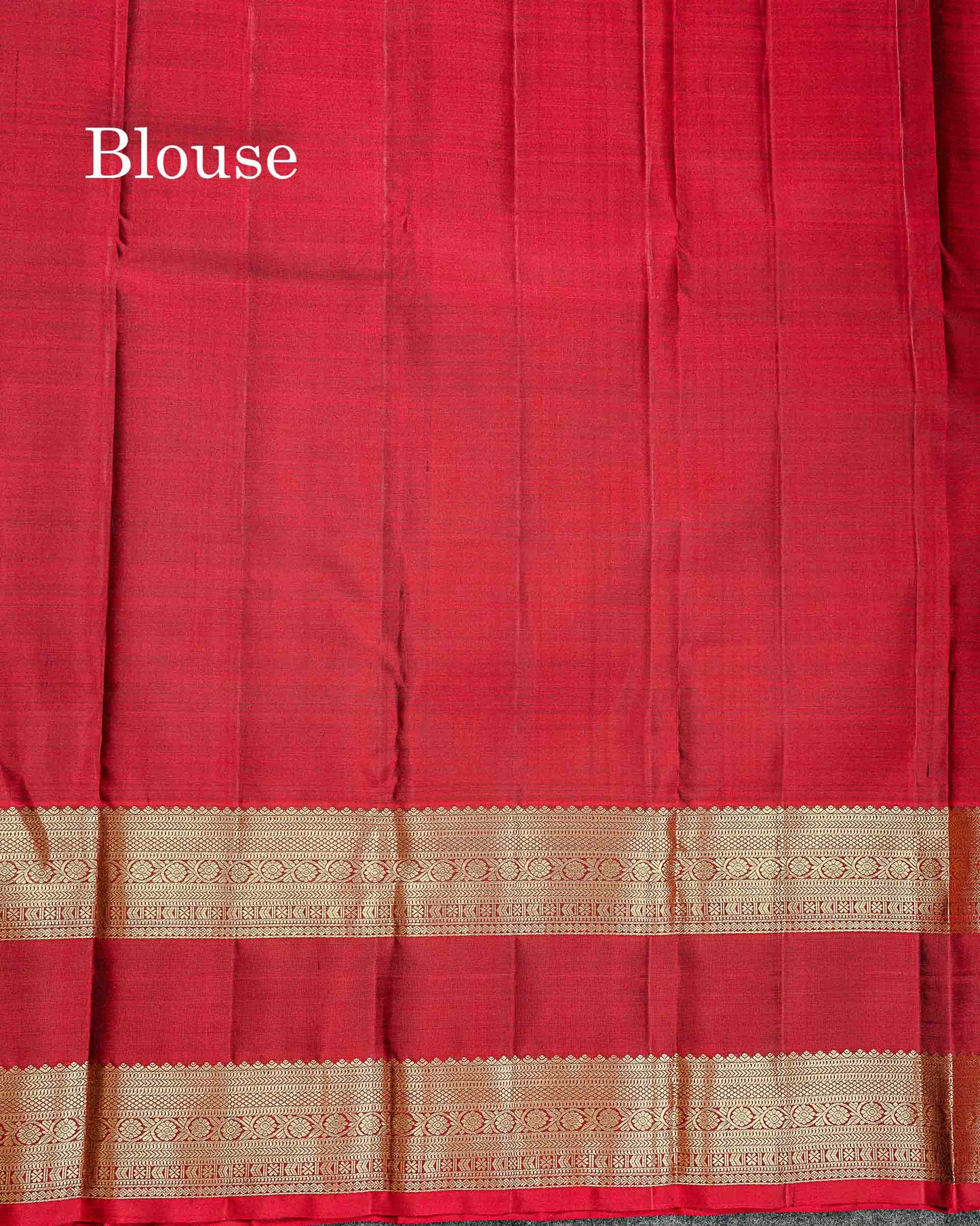 Pure Kanjivaram Silk Saree - Bottle Green Colour Body Checks With Butta & Contrast Maroon Gap Long Border