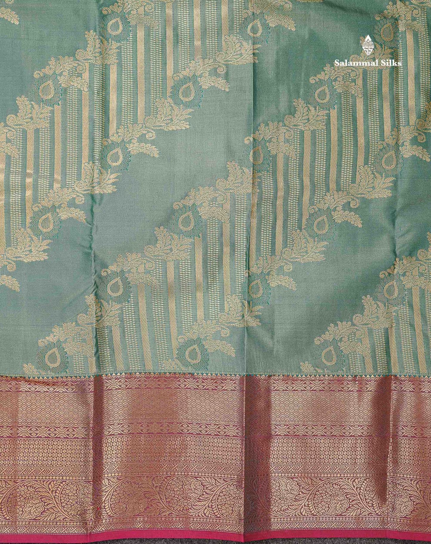 Beautiful Dual Tone Peacock Blue Semi Silk Saree With Contrast Red Traditional Evening Morning Border