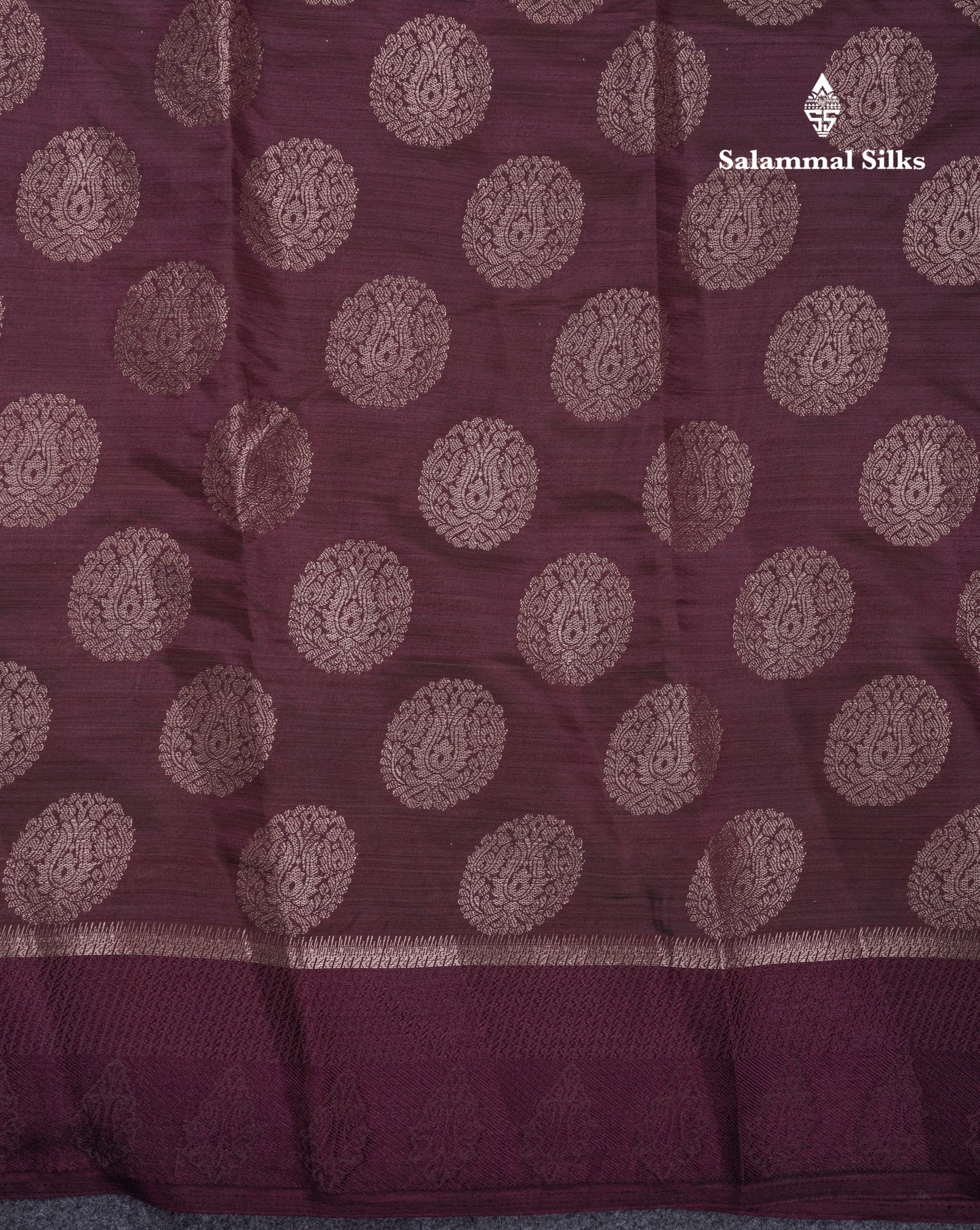 Beautiful Pink Shade Semi Raw Silk Saree With Fancy Border
