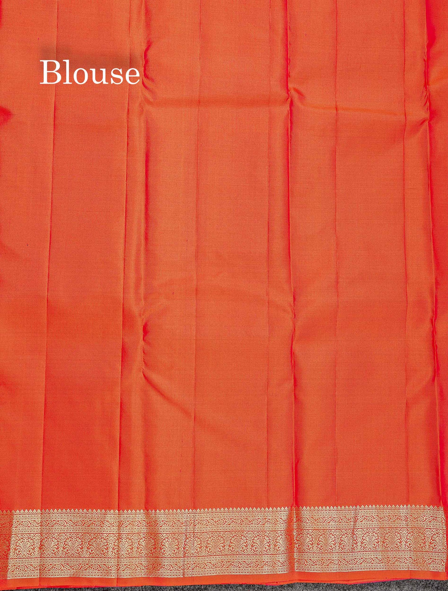 Pure Kanjivaram Silk Saree - Peacock Blue Colour Body Zari Buttas With Medium Border