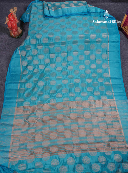 Beautiful Pink Shade Semi Raw Silk Saree With Fancy Border