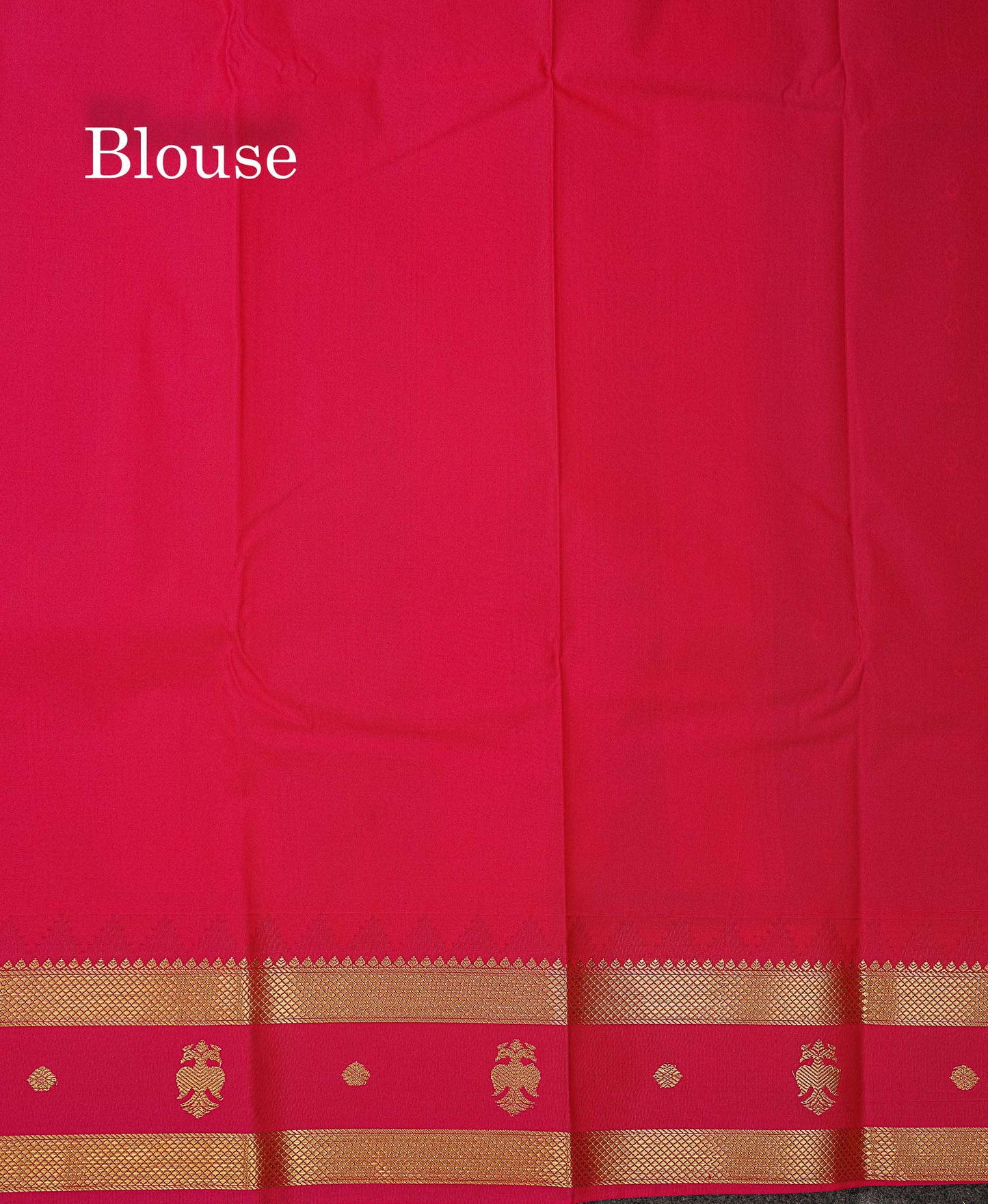 Beautiful Bottle Green Small Zari Buttas Semi Silk Saree With Contrast Pink Traditional Iruthalai Pakshi Gap Border