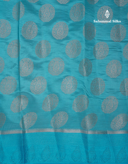 Beautiful Pink Shade Semi Raw Silk Saree With Fancy Border