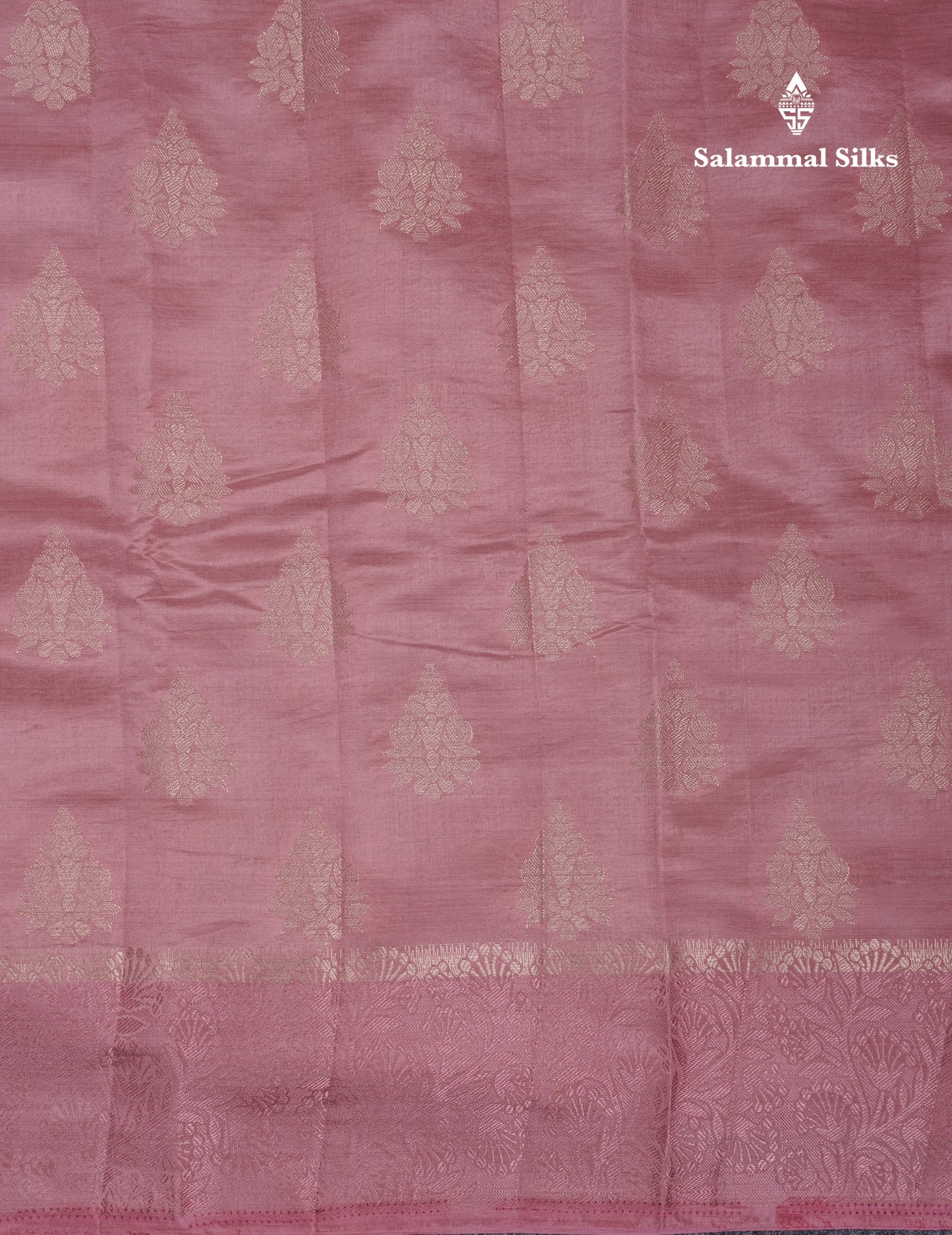 Beautiful Dark Magenta Semi Raw Silk Saree With Fancy Border