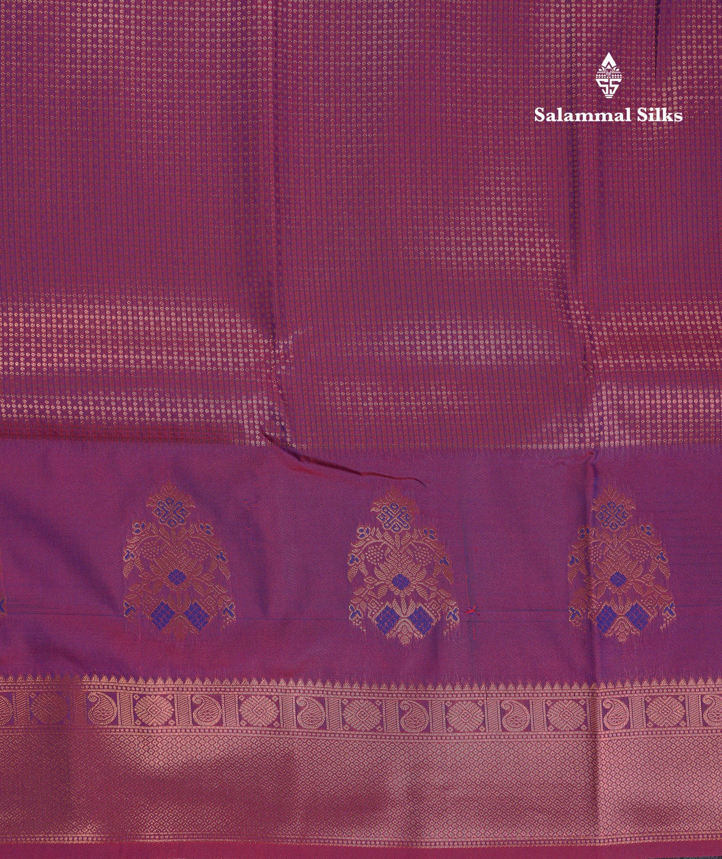 Beautiful Dual Tone Pink Semi Silk Saree With Contrast Peacock Green Blouse