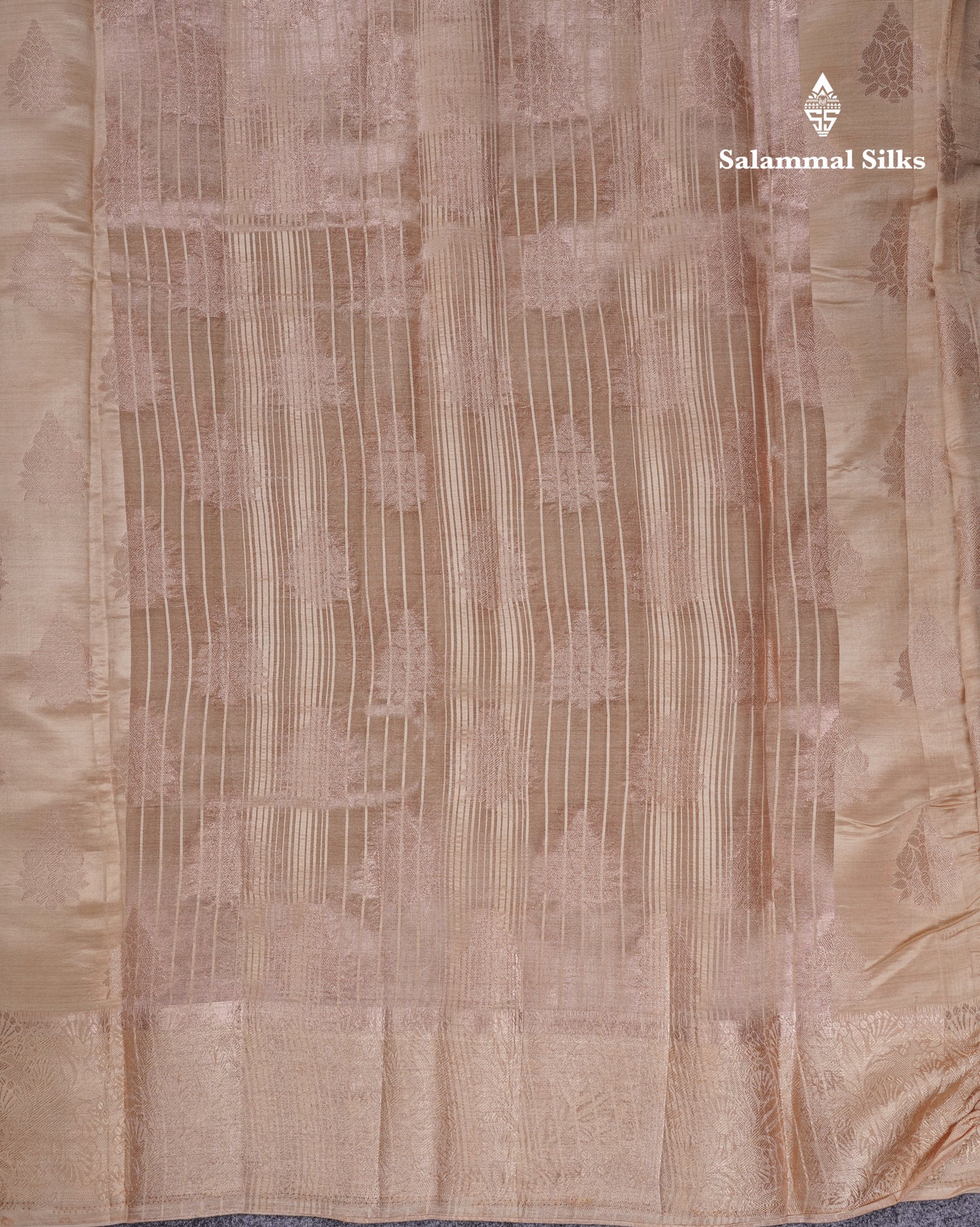 Beautiful Dark Magenta Semi Raw Silk Saree With Fancy Border