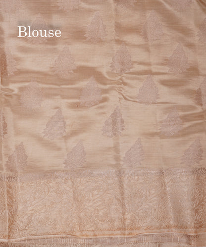 Beautiful Dark Magenta Semi Raw Silk Saree With Fancy Border