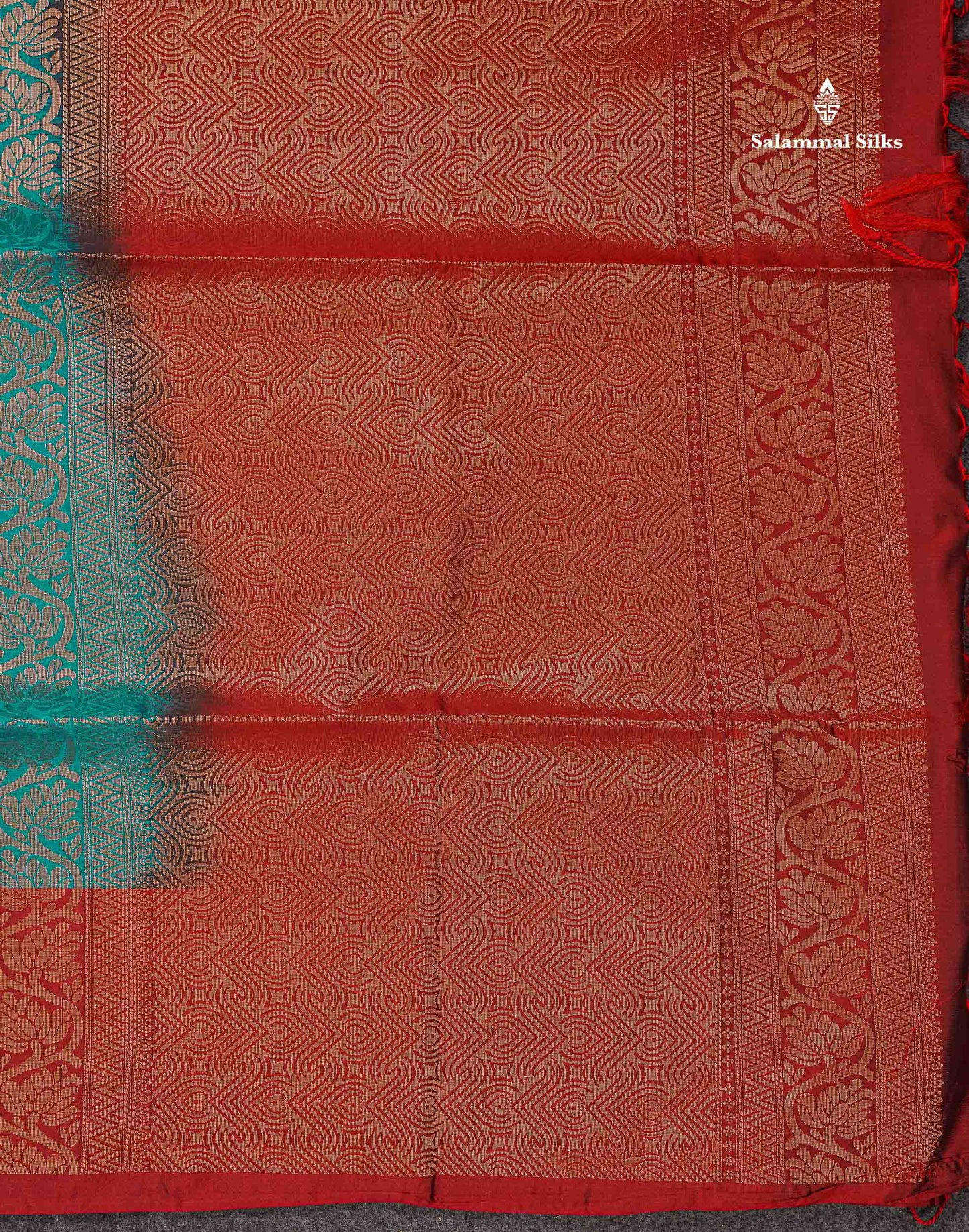 Beautiful Bottle Green Fancy Semi Soft Silk Saree With Contrast Maroon Blouse