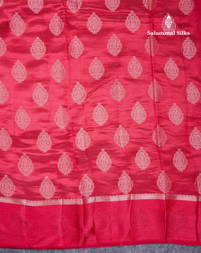 Beautiful Lavenser Semi Raw Silk Saree With Fancy Border