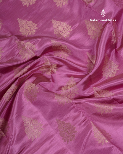 Beautiful Lavenser Semi Raw Silk Saree With Fancy Border