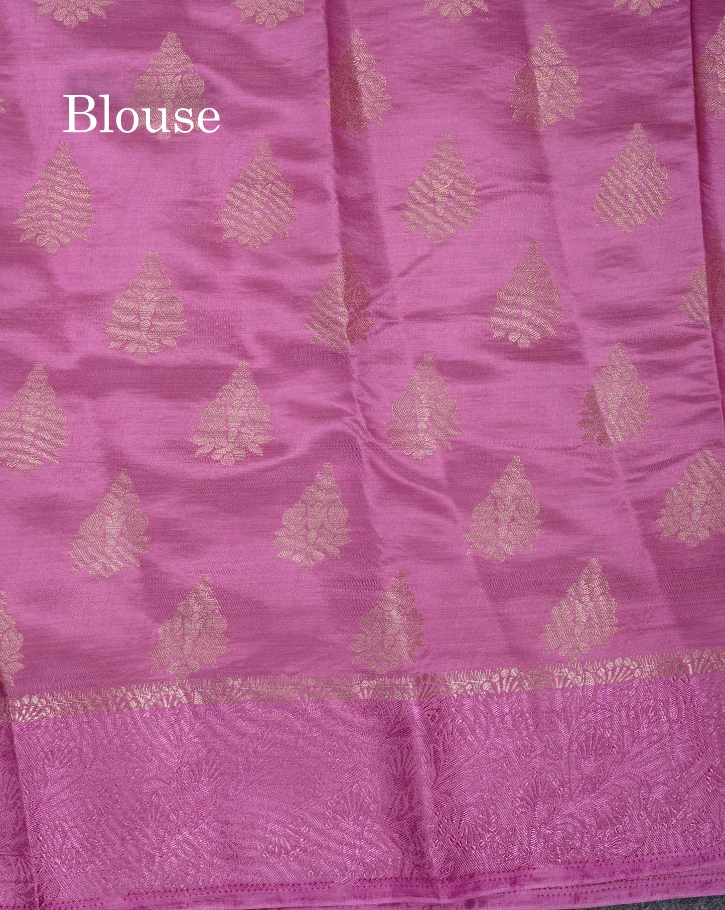 Beautiful Lavenser Semi Raw Silk Saree With Fancy Border