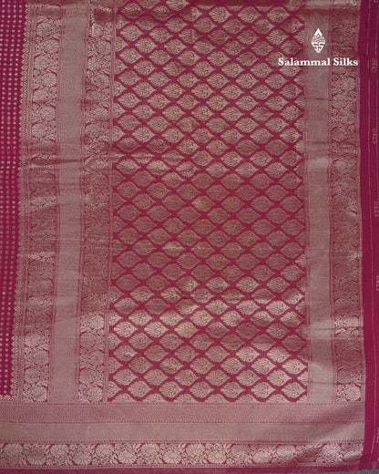 Beautiful Peacock Green Semi Georgette Saree With Fancy Border
