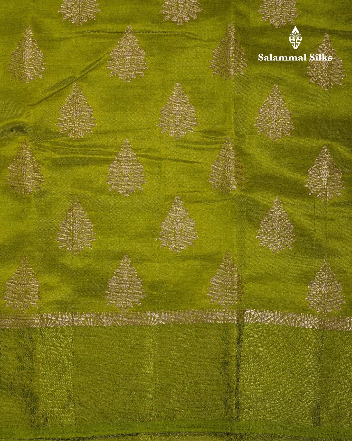 Beautiful Blue Semi Raw Silk Saree With Fancy Border