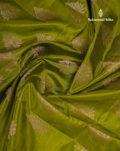 Beautiful Blue Semi Raw Silk Saree With Fancy Border