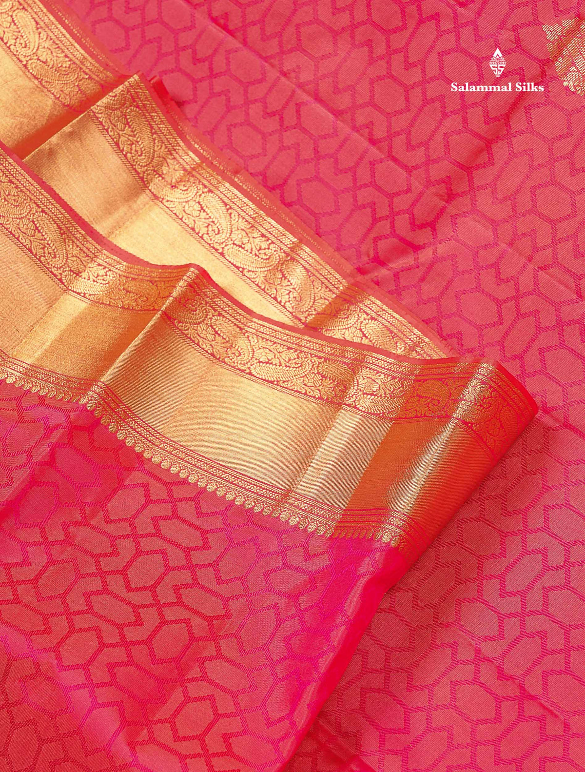 Pure Kanjivaram Silk Saree - Anandha Blue Colour Body Zari Butta With Medium Border
