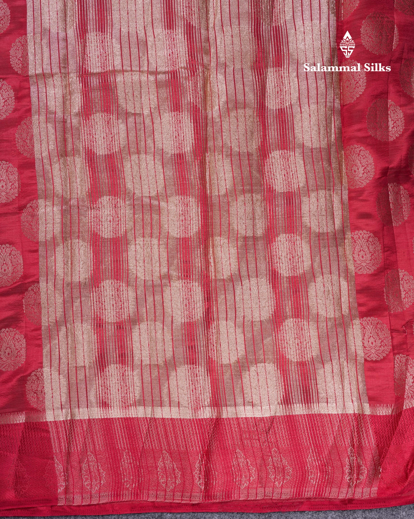 Beautiful Dual Tone Maroon Semi Raw Silk Saree With Fancy Border