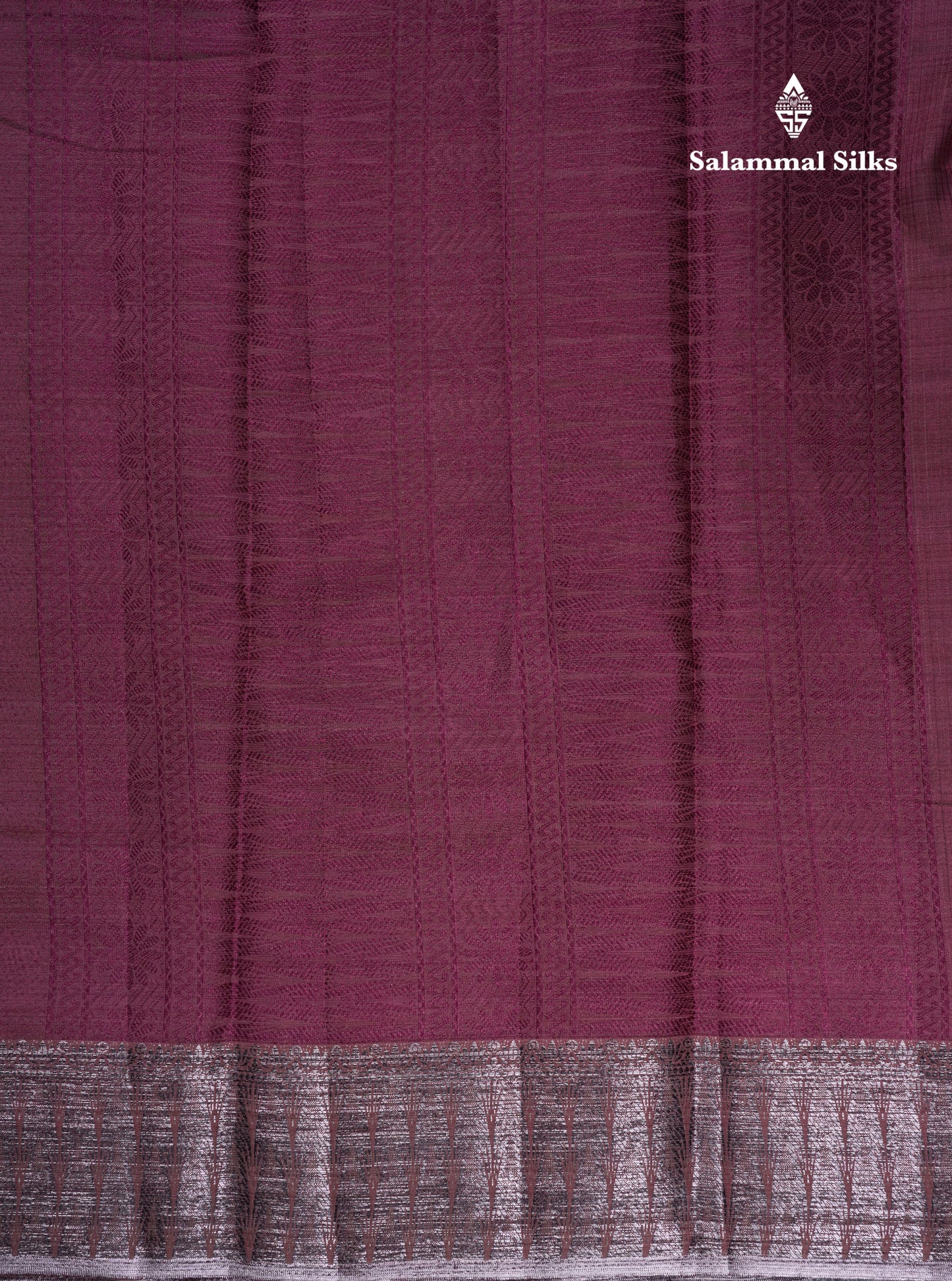 Beautiful Dark Brown Semi Raw Silk Saree With Fancy Border