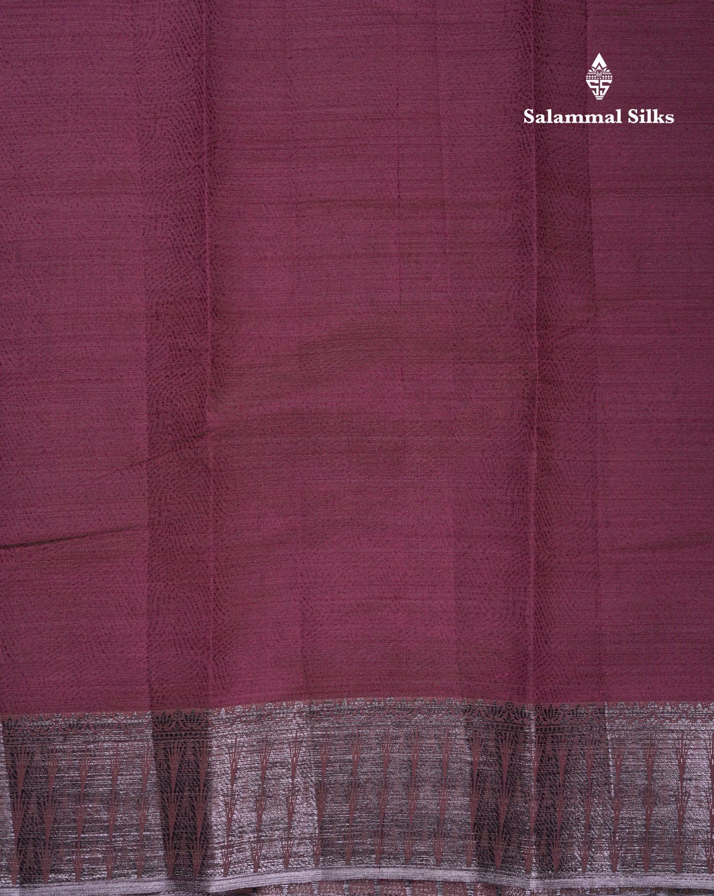 Beautiful Dark Brown Semi Raw Silk Saree With Fancy Border
