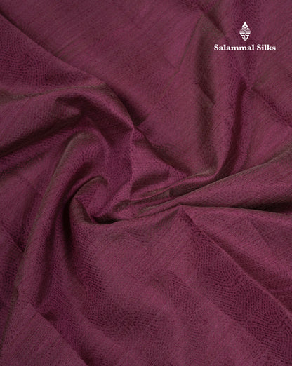 Beautiful Dark Brown Semi Raw Silk Saree With Fancy Border