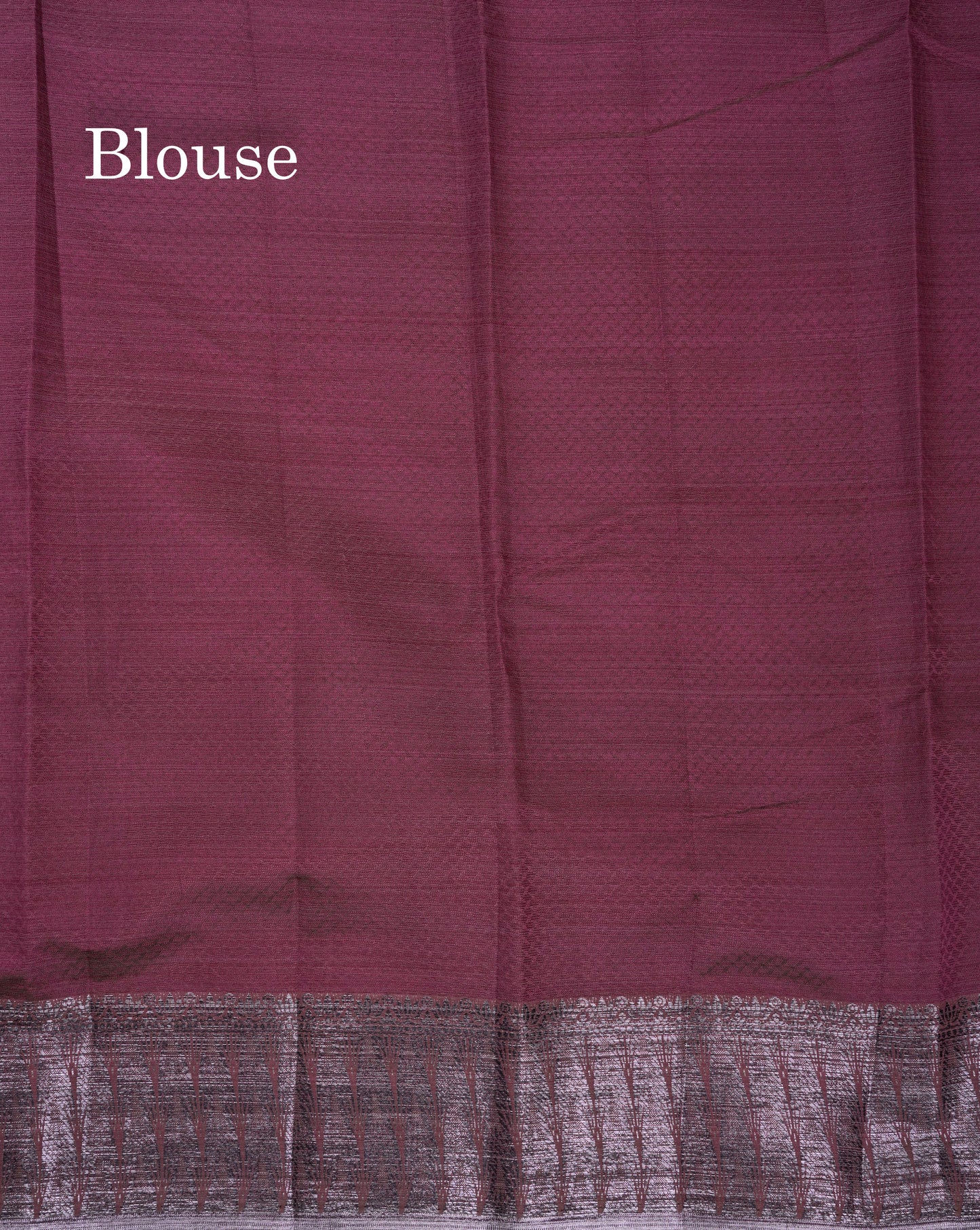 Beautiful Dark Brown Semi Raw Silk Saree With Fancy Border