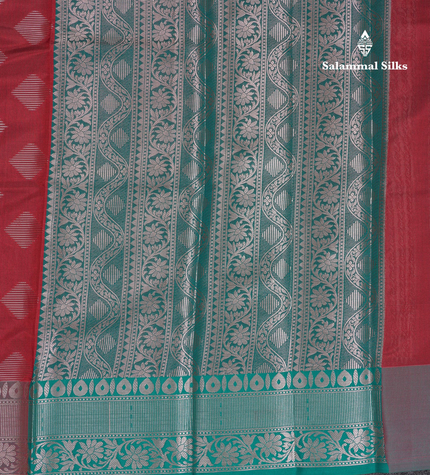 Beautiful Maroon Semi Soft Silk Mix Saree With Contrast Peacock Green Blouse