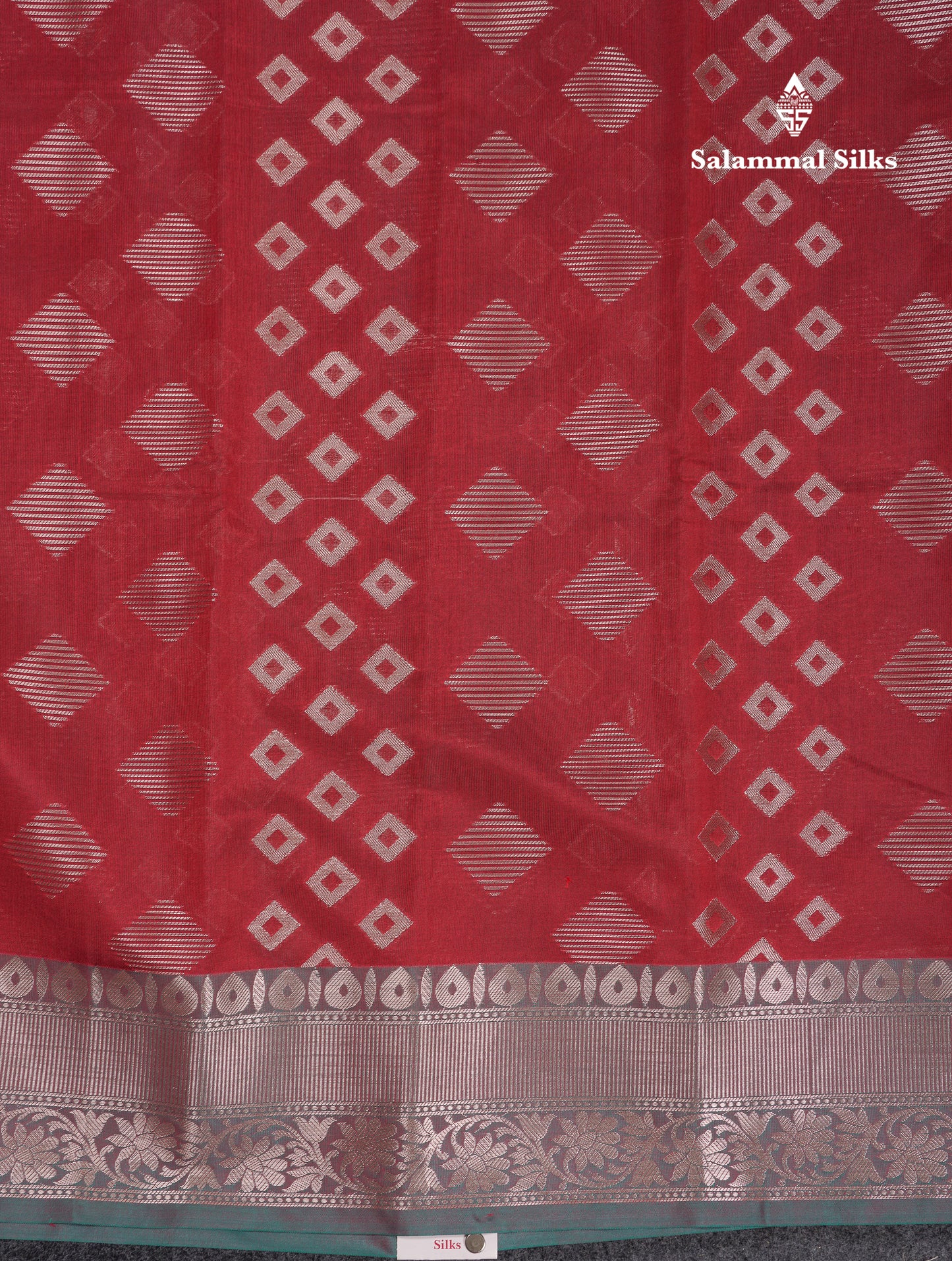 Beautiful Maroon Semi Soft Silk Mix Saree With Contrast Peacock Green Blouse