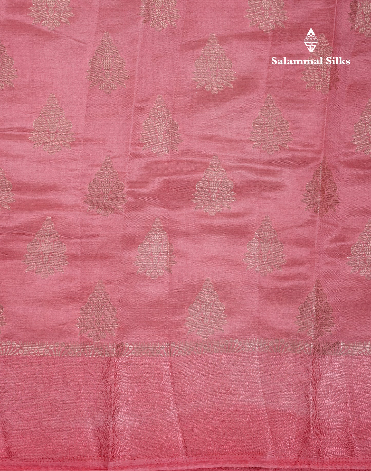 Beautiful Blue Semi Raw Silk Saree With Fancy Border