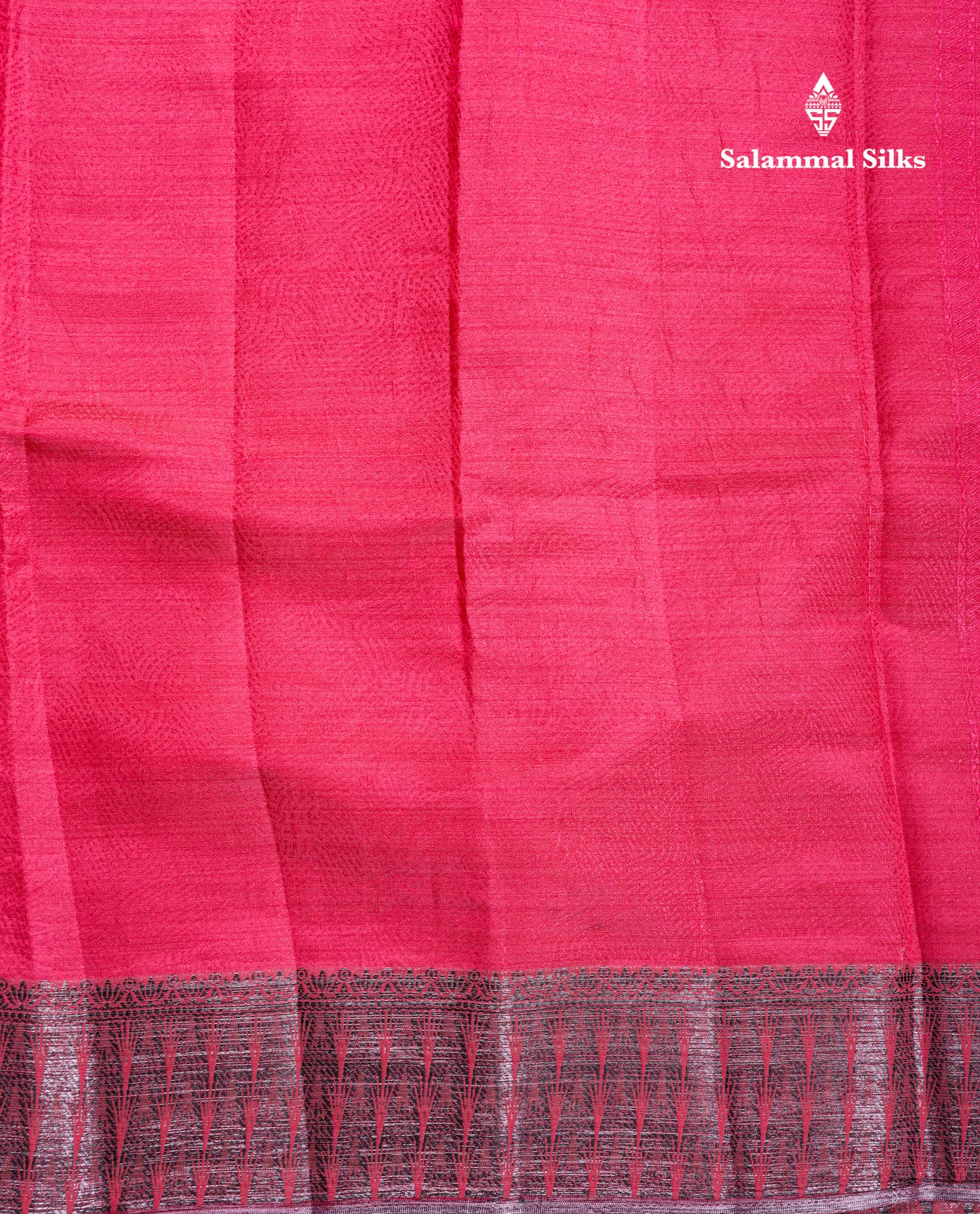 Beautiful Dark Brown Semi Raw Silk Saree With Fancy Border