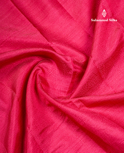 Beautiful Dark Brown Semi Raw Silk Saree With Fancy Border