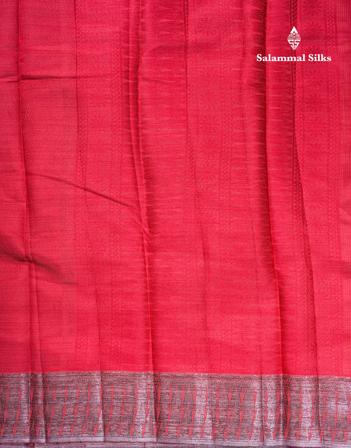 Beautiful Dark Brown Semi Raw Silk Saree With Fancy Border