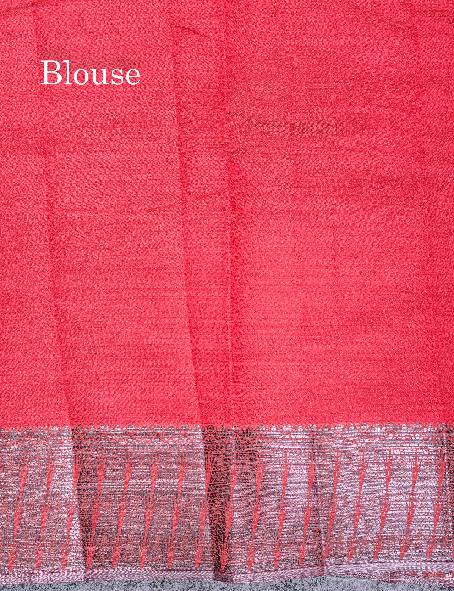 Beautiful Dark Brown Semi Raw Silk Saree With Fancy Border
