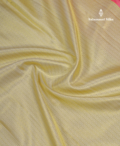 Beautiful Half White Bridal Pure Kanjivaram Silk Saree With Contrast Pinkish Orange Paithani Border