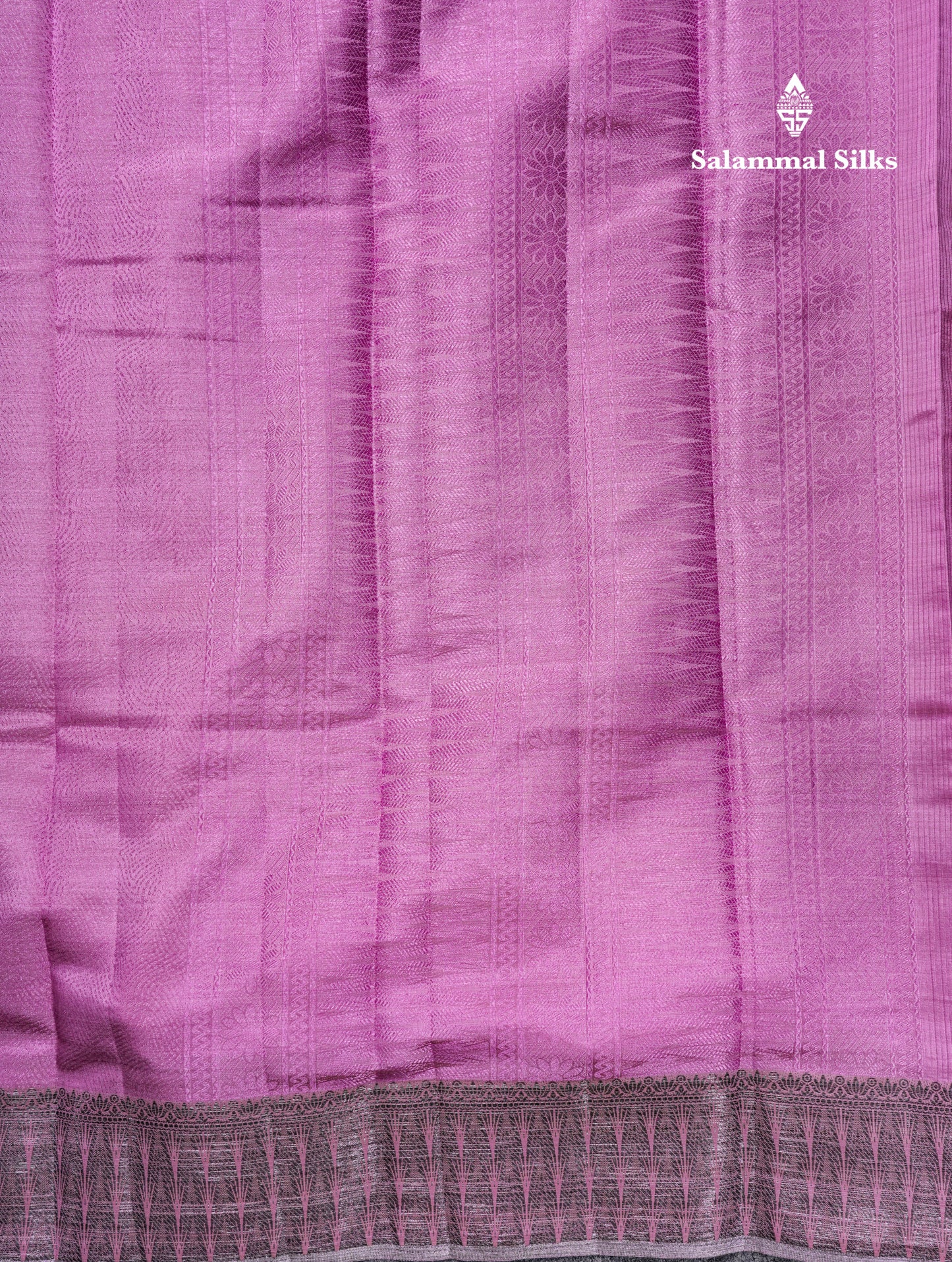 Beautiful Dark Brown Semi Raw Silk Saree With Fancy Border