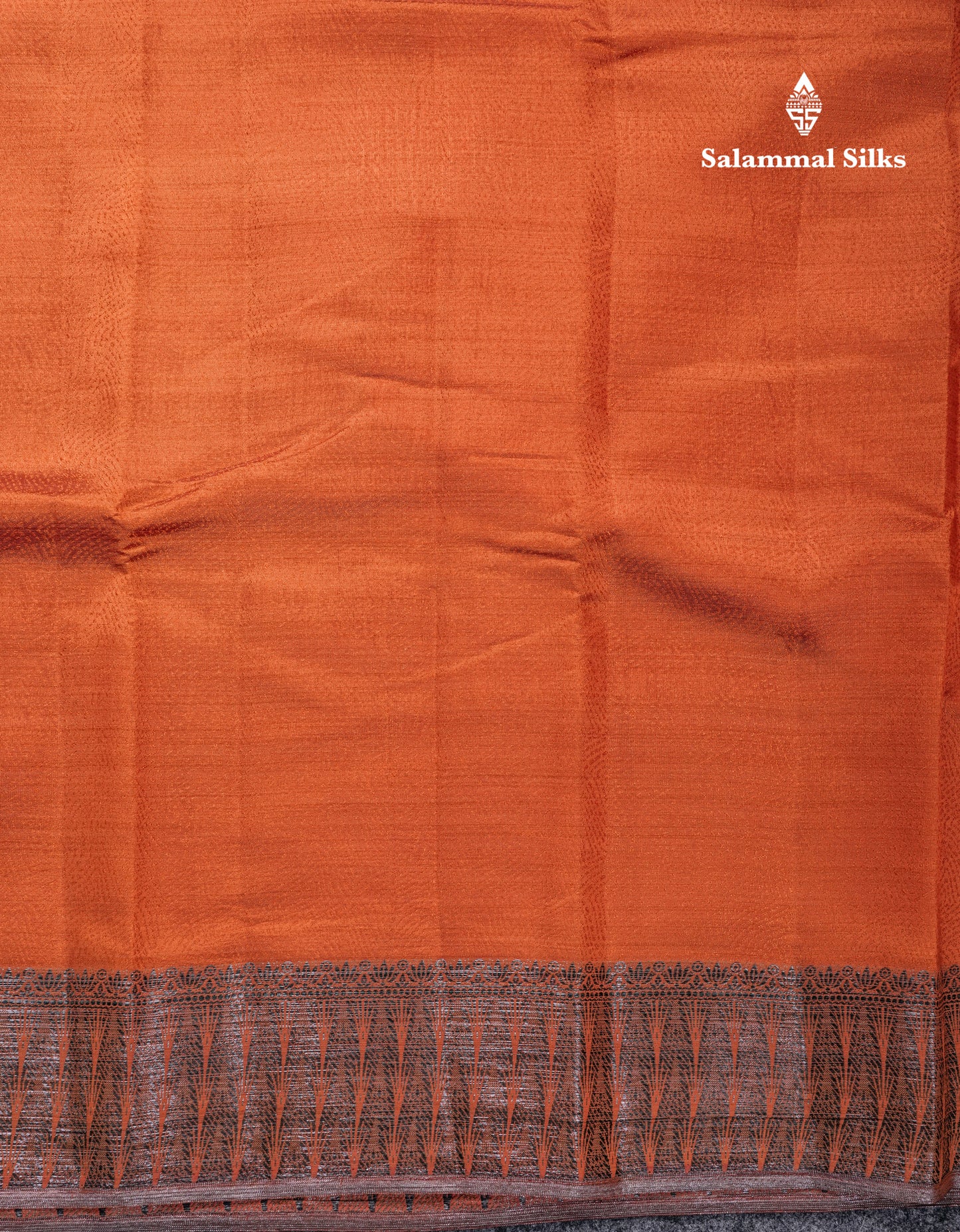 Beautiful Dark Brown Semi Raw Silk Saree With Fancy Border